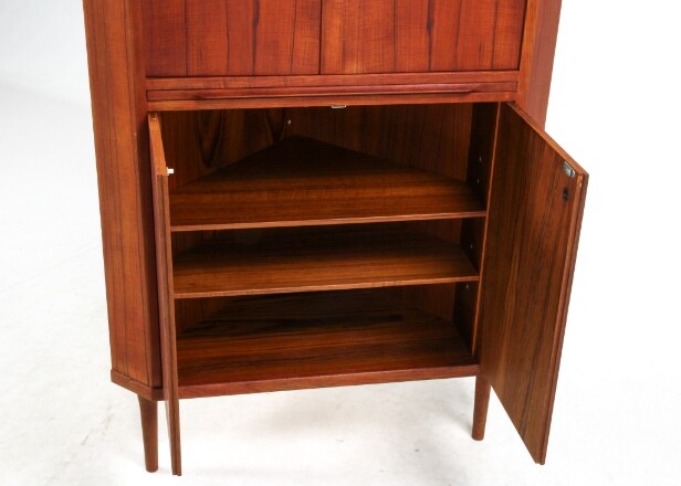 Skagen Furniture Factory. Corner cabinet, 1960s, teak wood