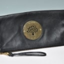 Mulberry Daria clutch i sort læder