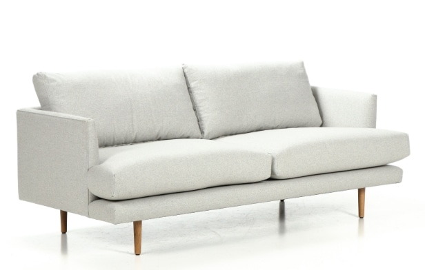 YFP by Wendelbo. 2,5 personers sofa model 056, lys grå