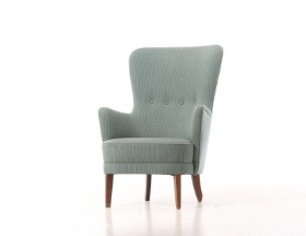 Upholstered armchair, mid 20th century