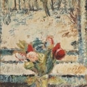 Ubekendt kunstner, 1900tallets midte: Blomster i vindueskarm