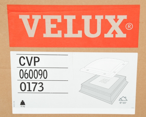 Velux vindue, ovenlys kuppel. Denne vare er sat til omsalg under nyt varenummer 2776235