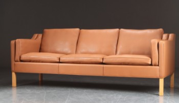 Børge Mogensen for Fredericia Stolefabrik. Fritstående tre-pers. sofa, model 2213
