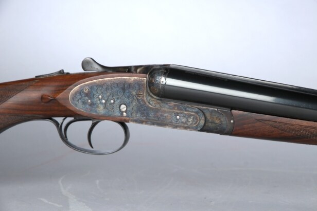 Sarasqueta s/s shotgun cal. 12/70 with side locks