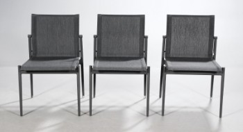 Henrik Pedersen for Gloster. Tre havestole / stabelstole model 180 stacking chair (3)