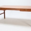 Ole Wanscher (1903-1985) for master cabinetmaker A. J. Iversen: Teak desk, 1940s
