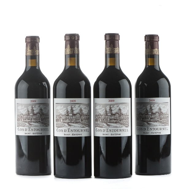 4 fl. Chateau Cos d'Estournel 2009 Saint-Estephe. 2nd Cru Classe (4)