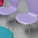 Arne Jacobsen. Syv stole. 7'eren, model 3107 for Fritz Hansen (7) 