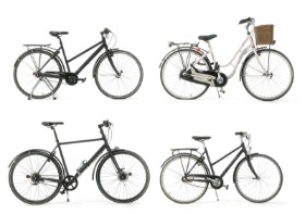 7779, 7825, 7782, 7824 - Samling cykler (4)