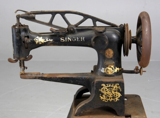 Singer lædersymaskine 18/1900-tallet