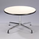 Charles Eames for Vitra. Lounge / coffee table, white, Ø 70 cm