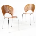Nanna Ditzel for Fredericia Furniture. Sæt på seks 'Trinidad' stole, model 3298 (6)