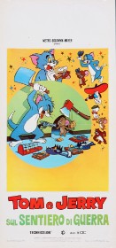 Italiensk plakat, 'Tom e Jerry', 1977