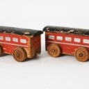 Lego. Tog med 3 vogne af træ (4)