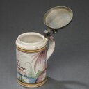 Lille Kellinghusen eller Hannoversch-Münden lågkrus med springende hest, 1800-tallets begyndelse 