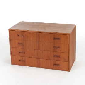 Skuffemodul af teak, ca. 1960'erne