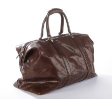 svømme Mængde penge klistermærke Ecco. Rejsetaske af brunt læder - Lauritz.com