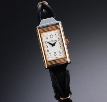 Jaeager-LeCoultre Reverso. Dameur i 18 kt. roséguld og stål, 2010erne
