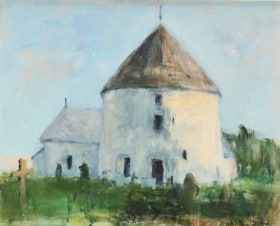 Mogens Hertz: Østerlars rundkirke