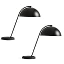 Lars Beller Fjetland for HAY. Pair of Cloche table lamps, Black (2)