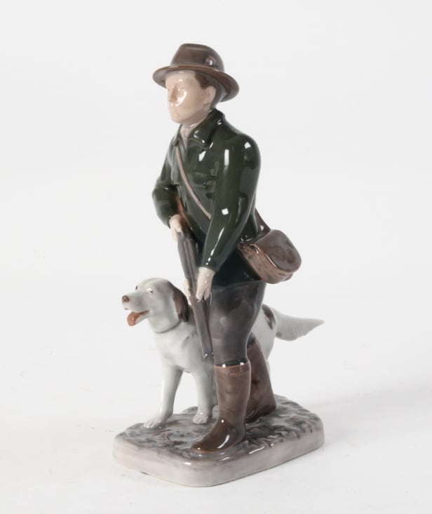 Svend Jespersen for Bing & Grondahl. Hunter figurine, 2328