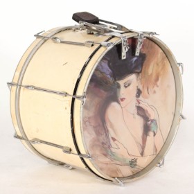 Ludwig stortromme med hardcase