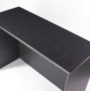 Montana. Countertop made of grey painted MDF