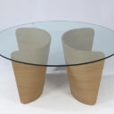623. Sibast Furniture. Sofabord No. 7, hvidolieret eg