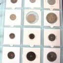 Danmark. Samling mønter i 3 Pi-albums 1924-1992 næsten komplet (3).