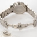 Corum. 'Romulus' chronograph men's wristwatch with steel case w. box + certf.