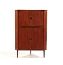 Skagen Furniture Factory. Corner cabinet, 1960s, teak wood