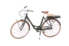 Mustang Augusta Electric Ladies - electric bike with 7 gears - Racing Green.