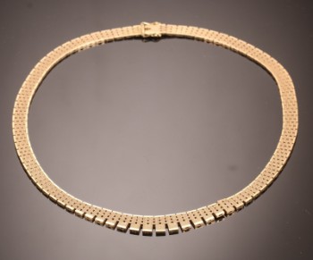 Murstens halskæde af 14 kt. guld
