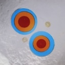 Alfredo Barbini (1913-2007). Circular dish from the 80s made of Murano glass. Ø 34 cm. Made by Barbini, Murano, Venice with label from here.