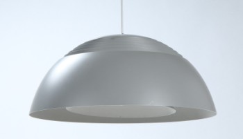 Arne Jacobsen for Louis Poulsen AJ Royal-pendel med skærm af grålakeret aluminium