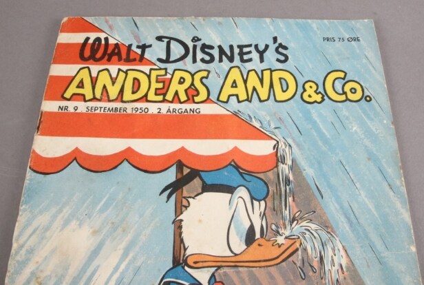Walt Disney's Anders And & Co. Nr. 2, 3, 4 fra årgang 2 1950 samt Nr. 8, 9, 10, 11, 11B og 12. 2. årgang, 1950 (9)