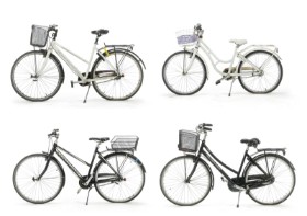 7745, 7760, 7763, 7723 - Samling cykler (4)