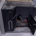 Boffi Køkken med Corian plade og Gaggenau hvidevarer