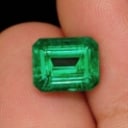Uindfattet smaragdsleben smaragd, ca 2.31 ct.