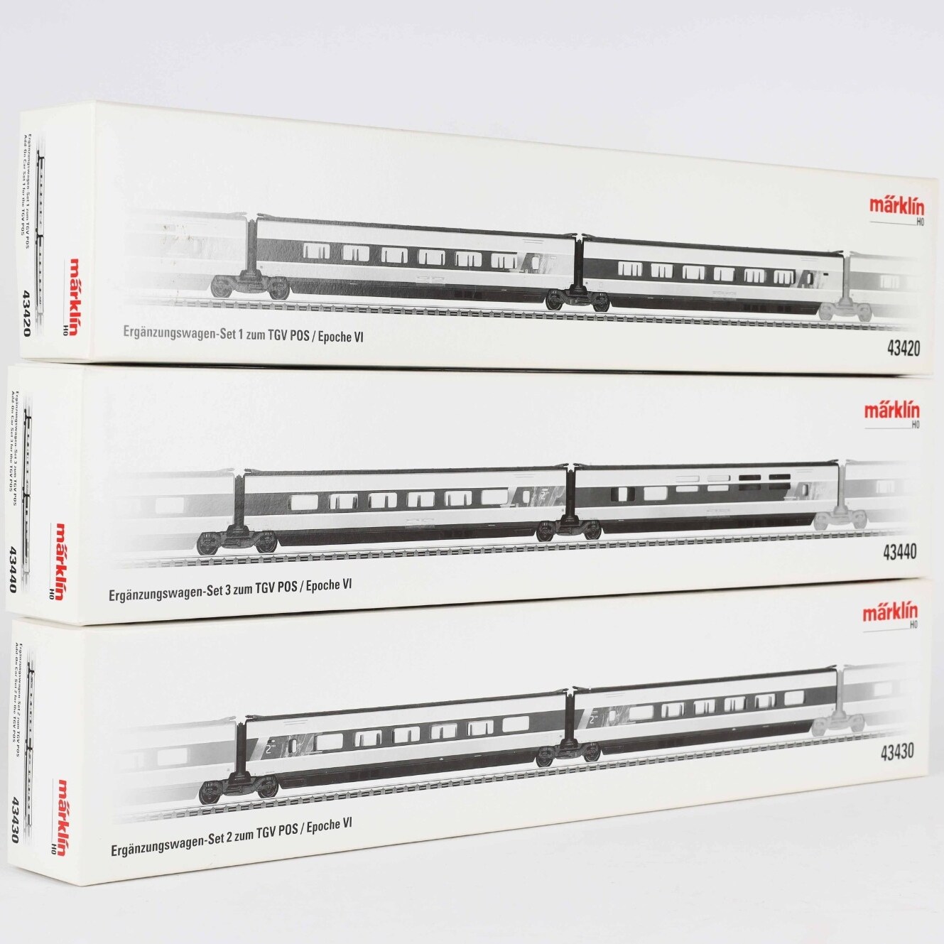 Wagon Marklin 43420 H0 SNCF TGV POS 1ère Classe - Neuf - Édition Limitée