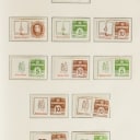 LOT 40. DENMARK. 1852-1987. Very nice unused/mint-fresh collection in Leuchtturm album.