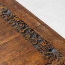 Mahogany and walnut coffee table, 1920s
