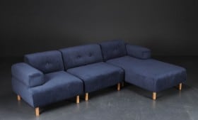 Emil Lagoni Valbak for 2UP, sofa med chaiselongue, model Float,