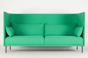 GamFratesi for Hay. Three-person sofa, model Silhouette.