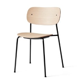 Norm Architects for Audo Copenhagen Co Chair Spisebordsstol, natur eg med sort stel