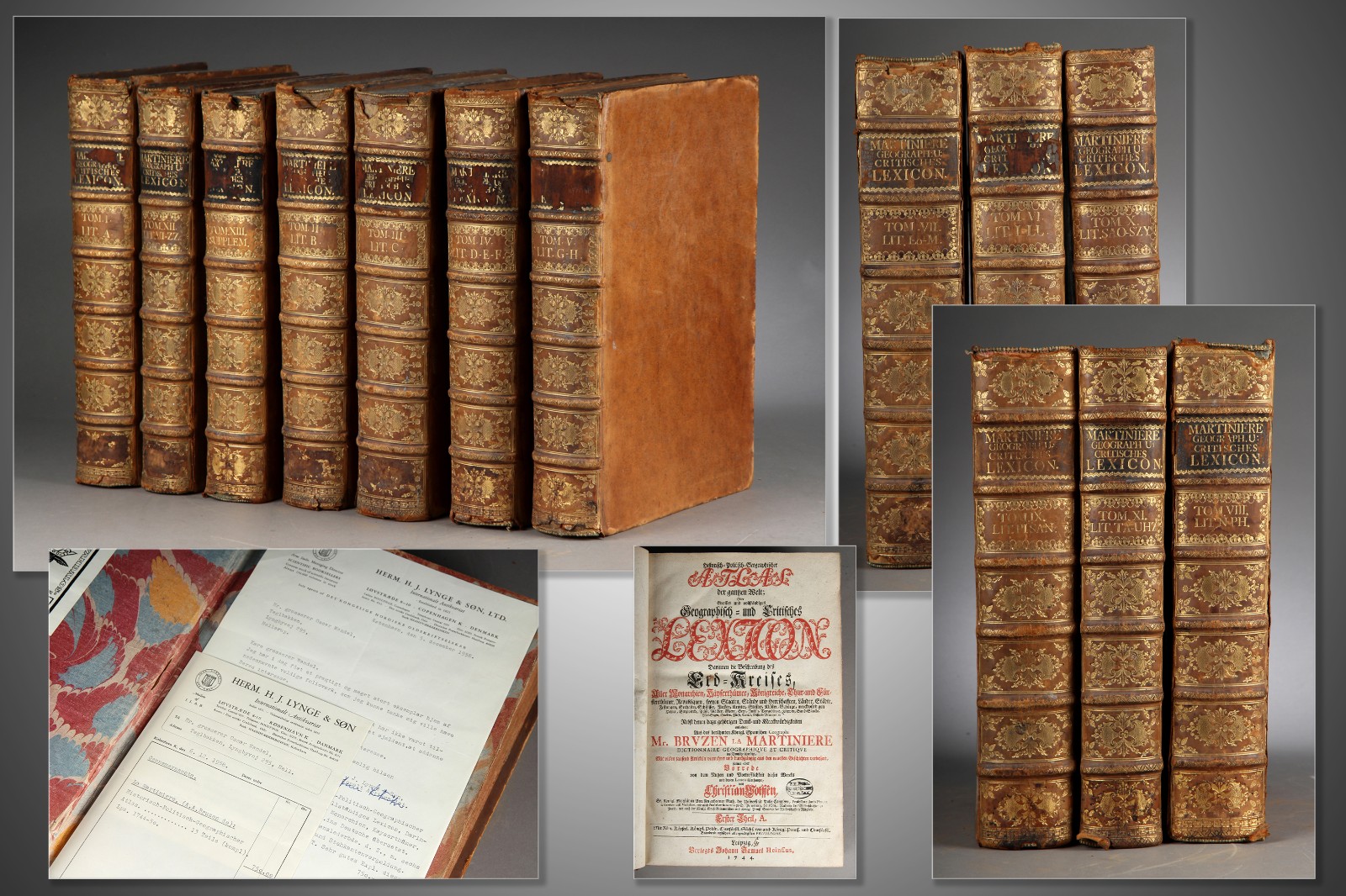 A. Bruzen de la Martinière. 'HistorischPolitischGeographischer Atlas