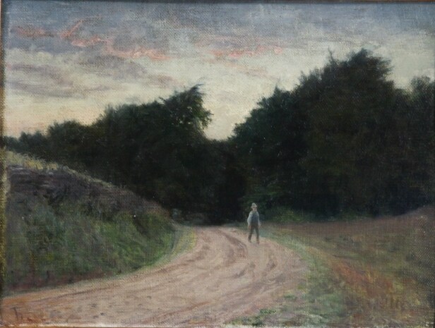 Frants Henningsen. Skovparti