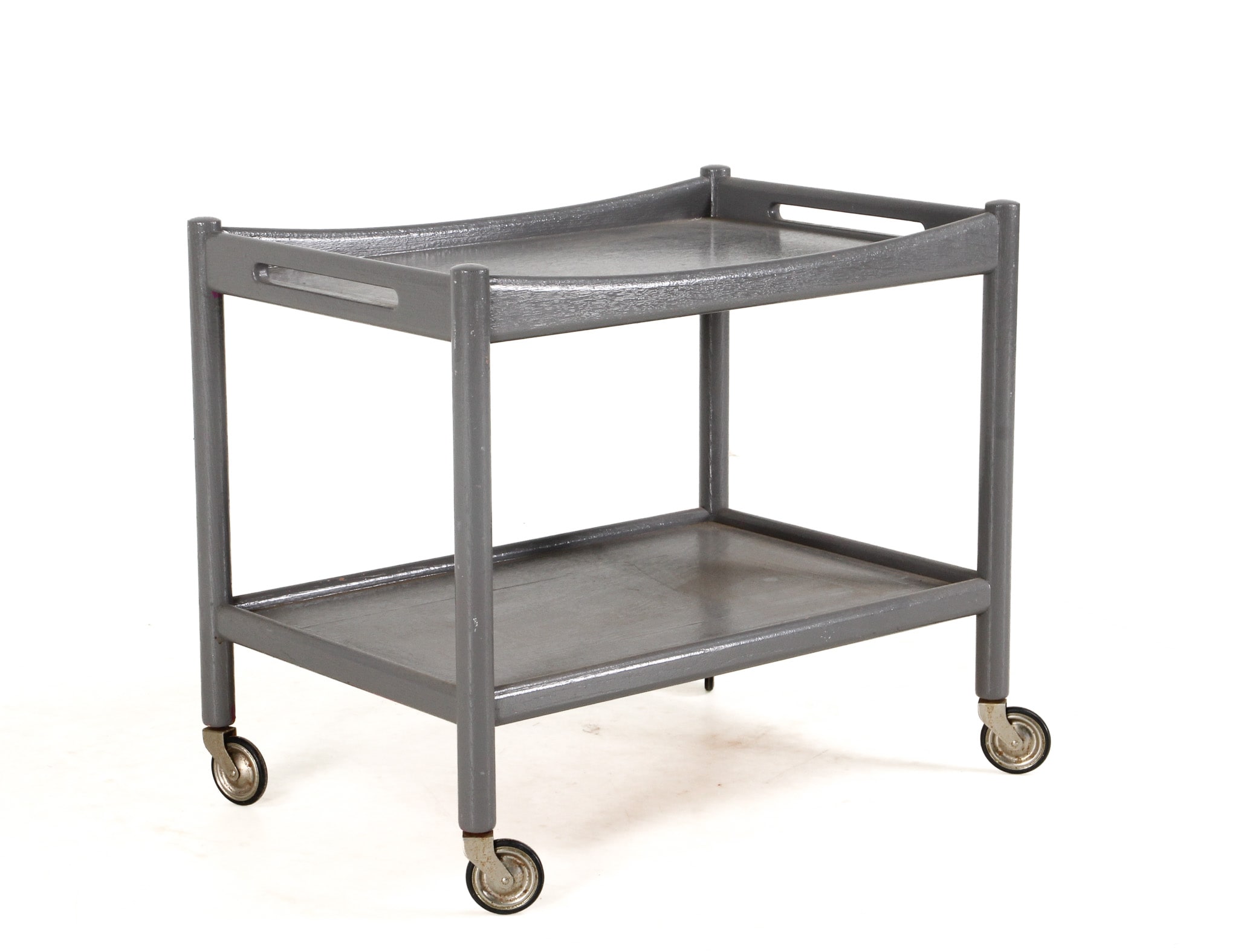 H. J. Wegner for Andreas Tuck. Serving trolley / rolling table, painted