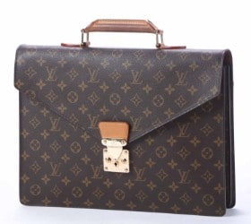 Louis Vuitton. 'Ambassador' mappe/ attachetaske af Monogram Canvas