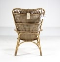 155 Sika Design. High-backed armchair, rattan, model Fox